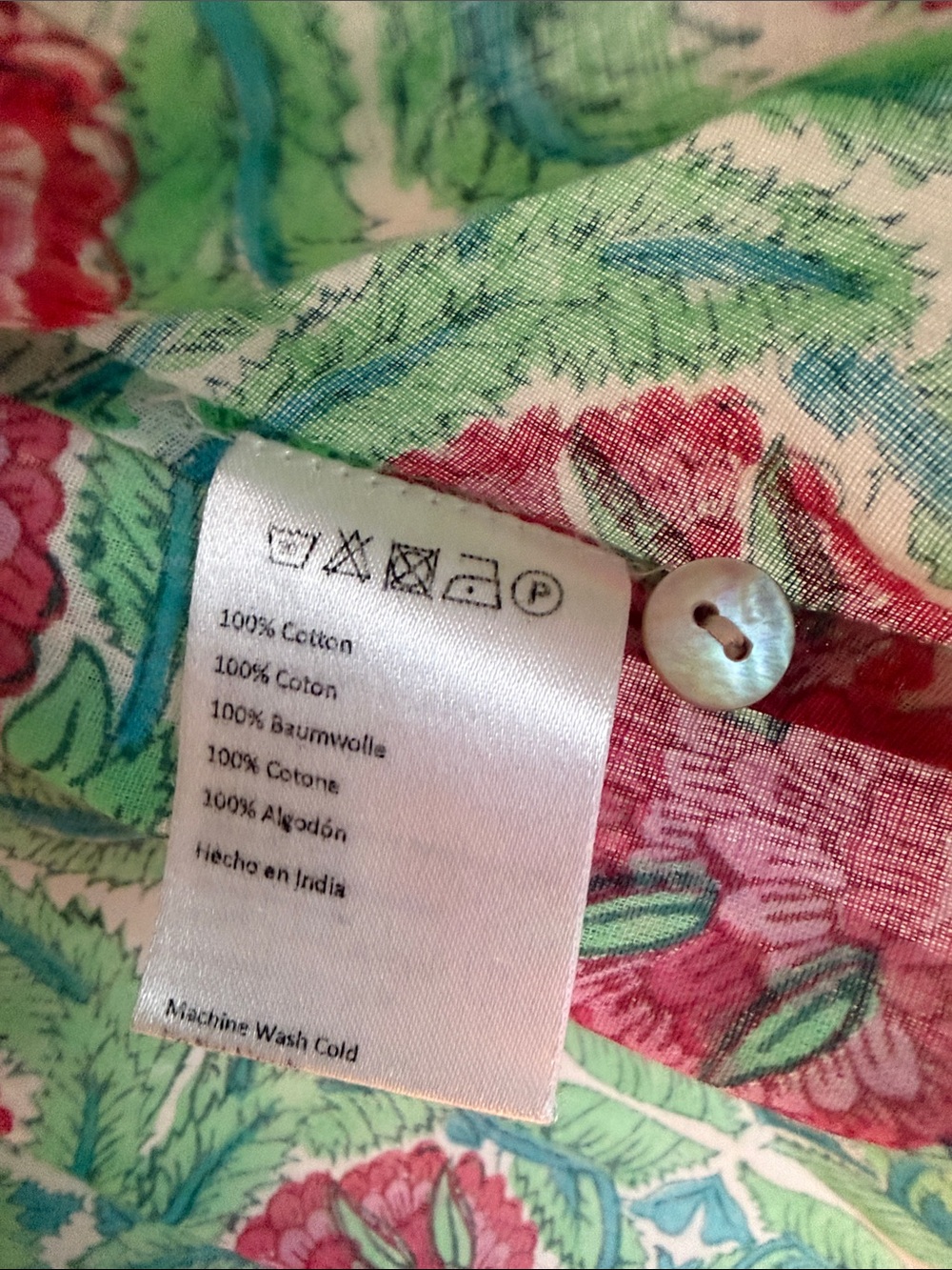 Banjanan Helena Ruffled Top Size Small - Picture 7 of 9